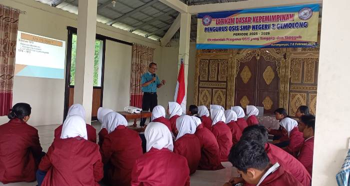 OSIS SMPN 3 Gemolong Gelar LDK, Bentuk Pemimpin Muda yang Tanggap dan Tangguh